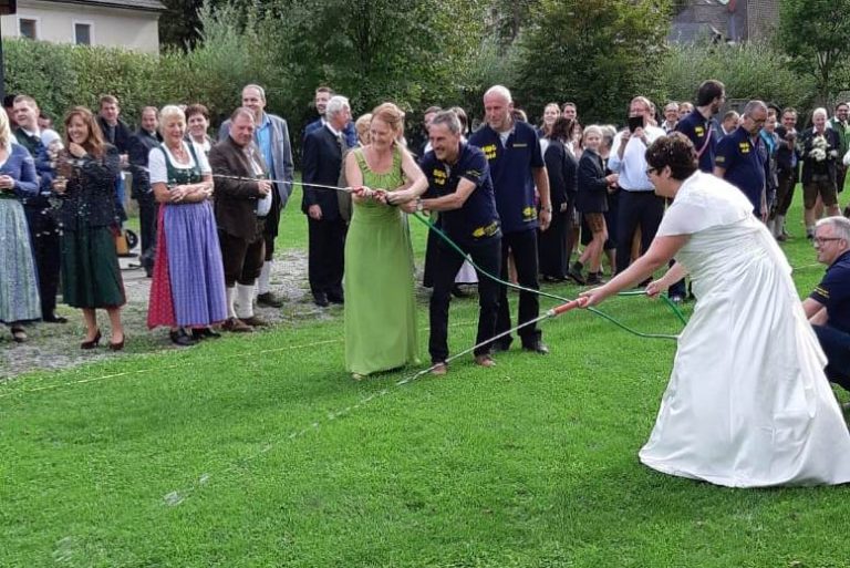 Abermals eine herzliche Feuerwehrhochzeit