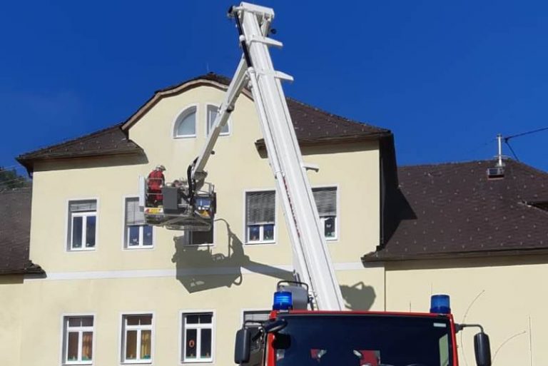 Evakuierungsübung in der Volksschule